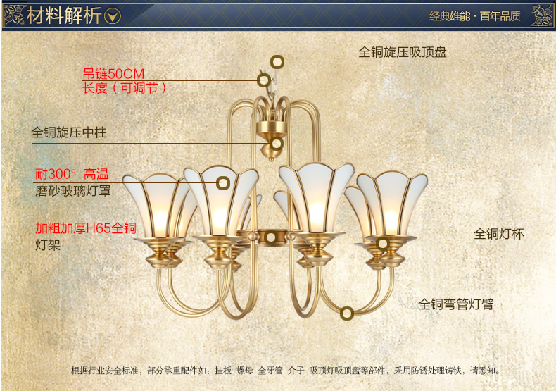 
                                        雄能 欧式吊灯楼梯灯别墅工程灯具 全铜三层酒店会所大厅灯饰美式装饰大堂吊灯 16头A款现货 不含灯泡                