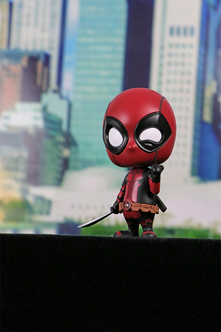 死侍小贱贱手办模型玩具玩偶公仔车内车载摆件装饰品礼物 比心款 盒装