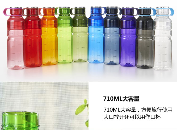 
                                        美国进口OXO奥秀经典设计710ml双开口大容量水杯9101100 白色                
