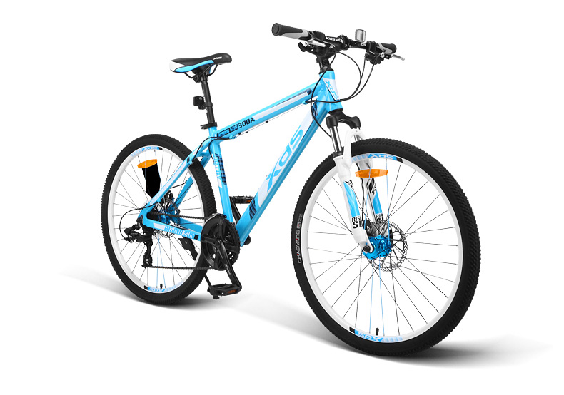 喜德盛旭日300a山地自行车休闲运动级超轻铝合金24速双碟刹