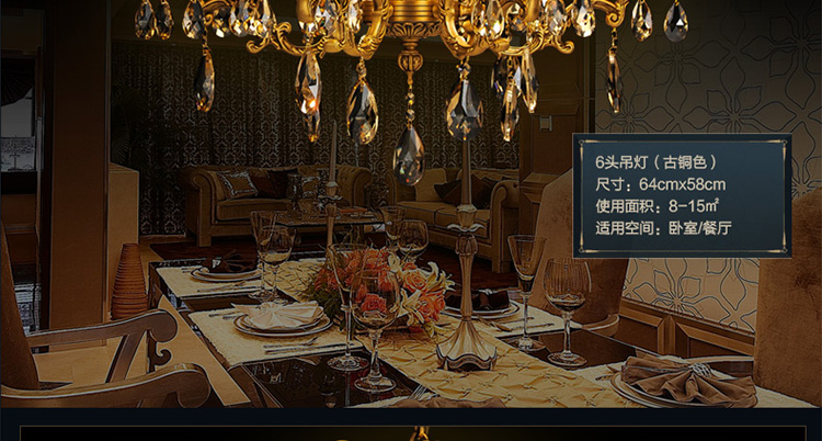 金达 欧式吊灯客厅灯具全铜灯餐厅灯卧室水晶灯云石灯饰TB1001系列 双头壁灯
