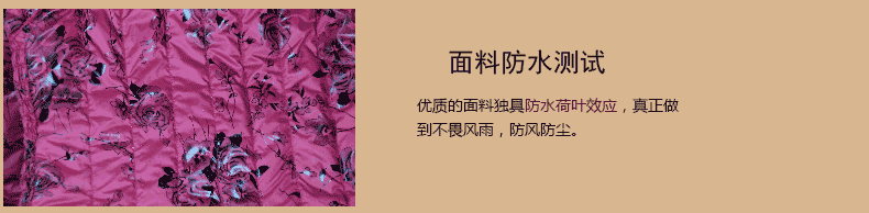 唐兰阁羽绒服女 中老年修身羽绒马甲女 妈妈装大码保暖背心坎肩 羽绒印花无袖内衣加厚外套女 黑玫瑰 XL