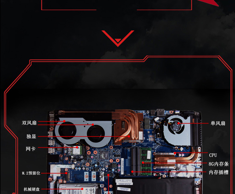神舟（HASEE）战神Z7-i78172D2 15.6英寸游戏笔记本电脑(i7-4720HQ 8G 1TB GTX970M 3G显存 背光 1080P)