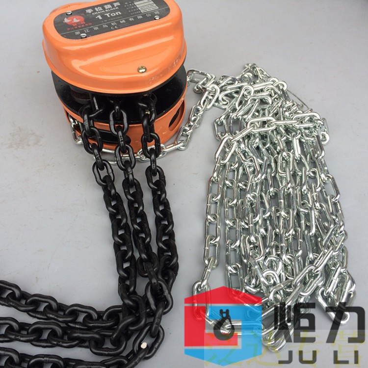 手拉葫芦/双鸟手拉葫芦倒链手动葫芦1吨2吨3吨三角导链 1吨*12米