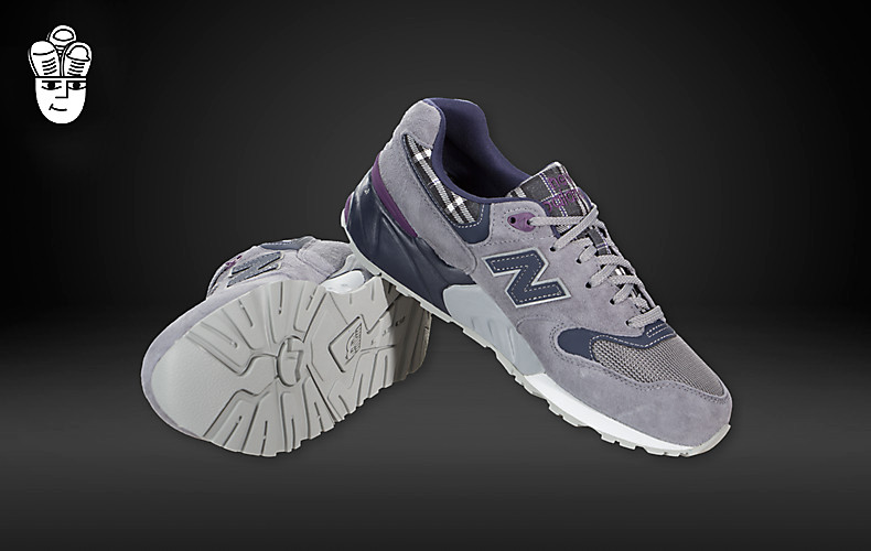 new balance 999 nb女子复古跑步鞋 运动休闲鞋 苏格兰裙元素 wl999wg