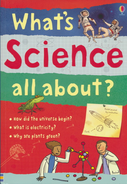 usborne whats science all about 包罗万象的科学世界 全彩英文百科
