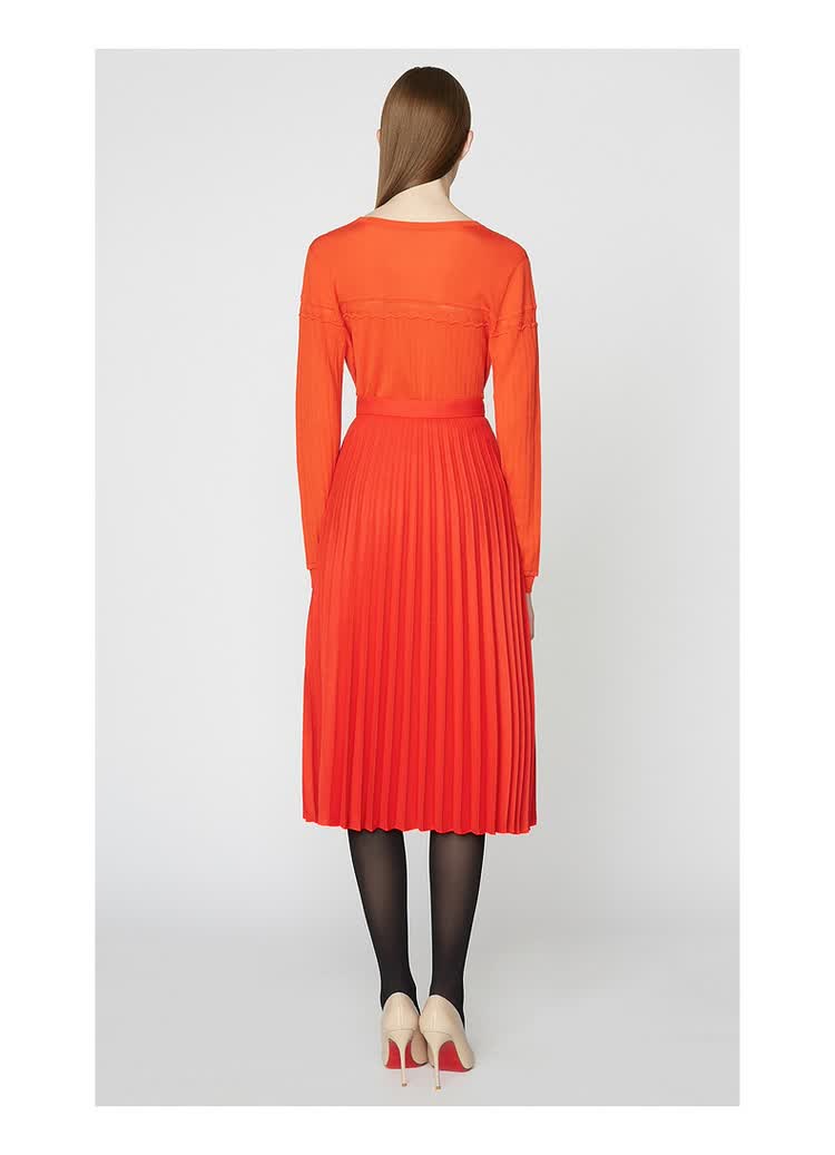 ports宝姿女装秋季新品毛衣百搭打底针织衫la9k401jkw001pureed