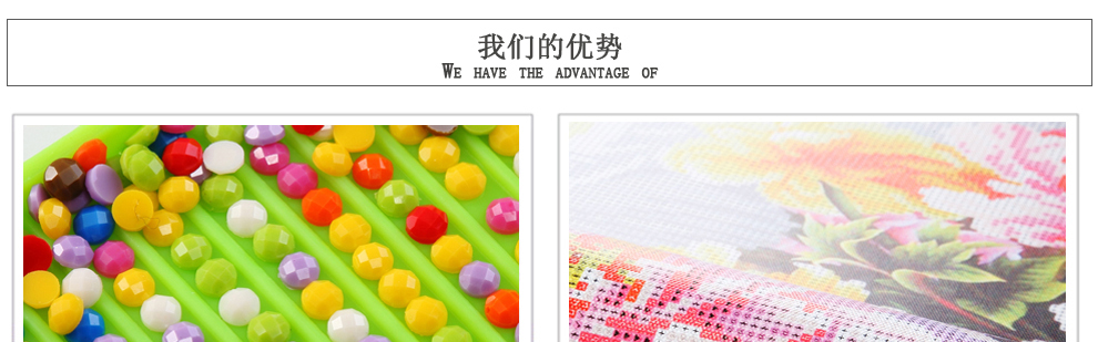 5d钻石十字绣花开富贵孔雀图-大版原色魔方圆钻钻石绣客厅新款2米大幅钻石画孔雀 全彩原色魔方圆钻 画布尺寸(218x84cm)