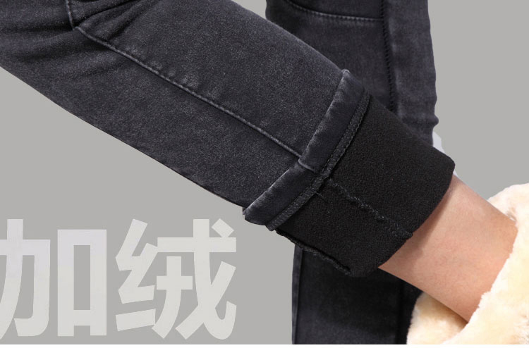 
                                        薇女子休闲裤系带 韩版休闲外穿打底裤女 C1049 黑色 L                