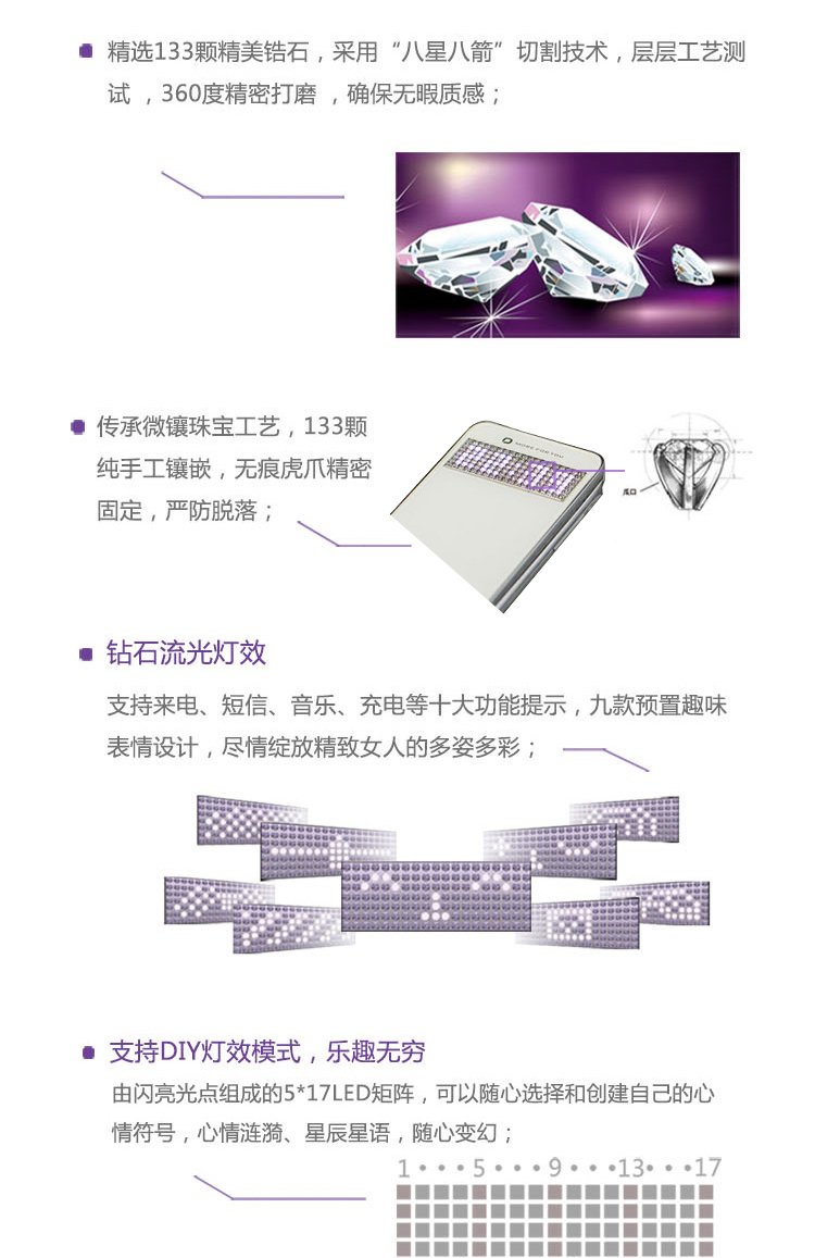 
                                        NAMO 夏朗F630女翻学生机备用机老人机女士翻盖移动联通单卡超长待机钻石手机国笔输入法商务手机 白色                