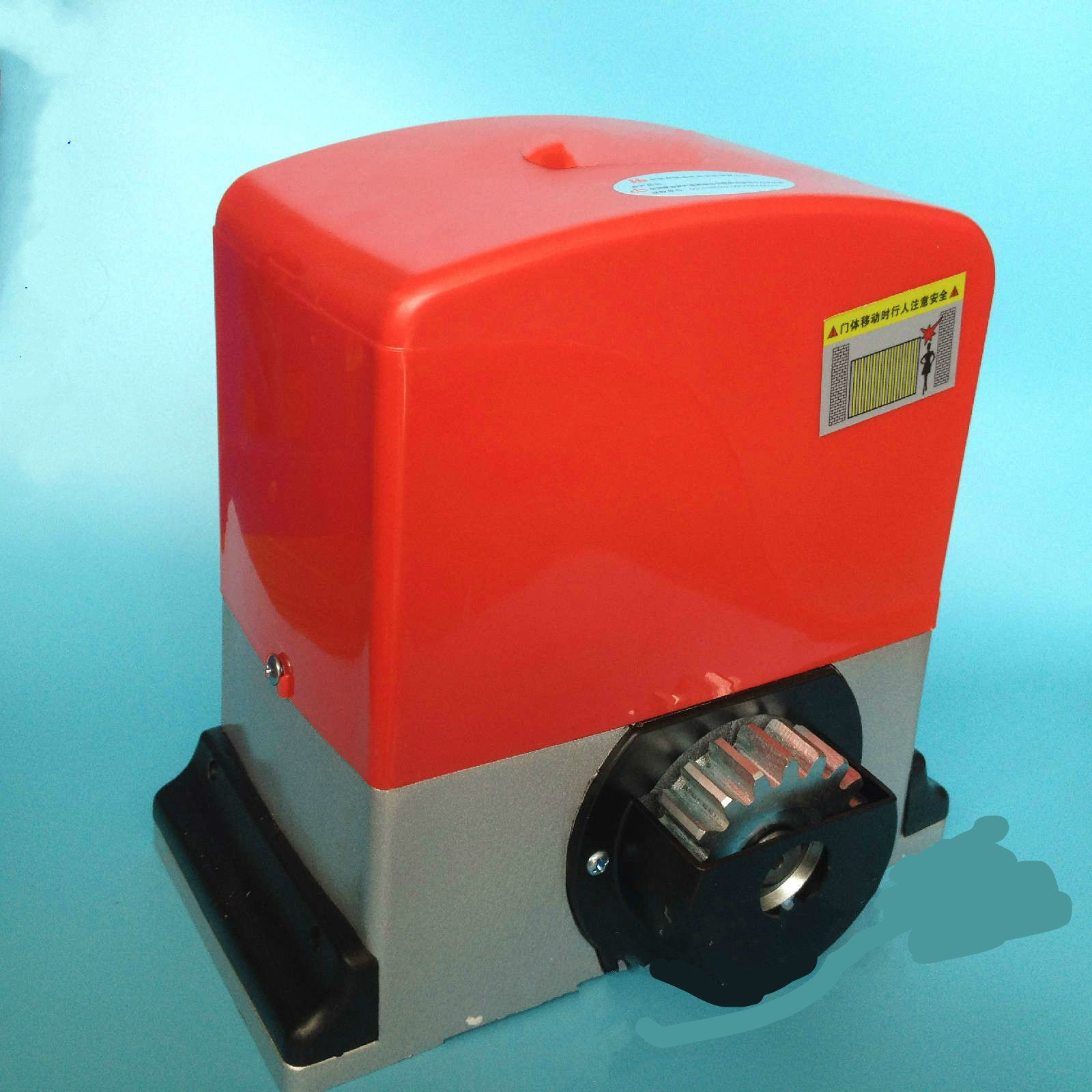 百胜直线平移门一体机电机电动遥控开门机平开门别墅电动门机 【百胜