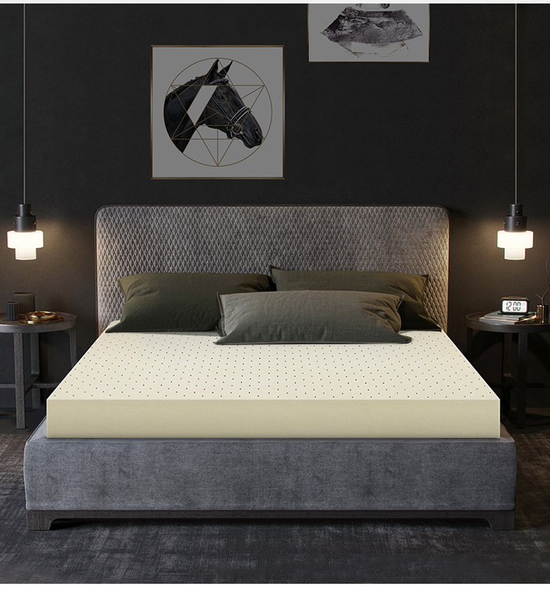 a款苏梦源泰国进口天然纯乳胶床垫橡胶床垫榻榻米含内外套320cm厚1518