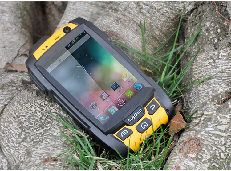 朗界ruggearrg200三防智能手机双卡双待移动2g联通3g户外手机激情黄01