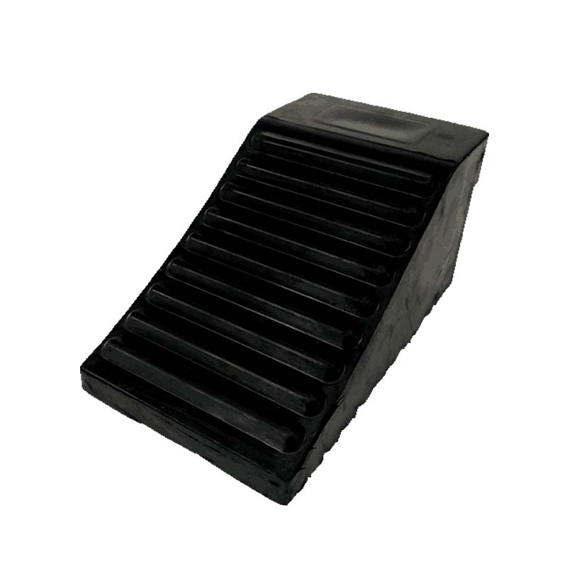 橡胶便携式止退器三角木货车止滑器斜坡坡道挡车器汽车轮胎阻退器