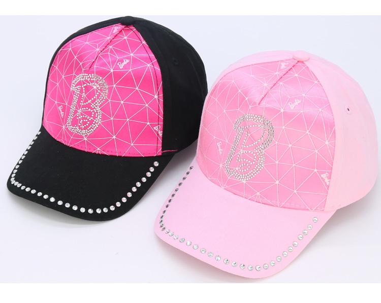 Barbie Children's Hat, Spring And Autumn Baby Sun Hat, Sun Visor Hat for Girls, Empty Top Hat for Girls, UV Protection Hat, Summer Baseball Cap 7