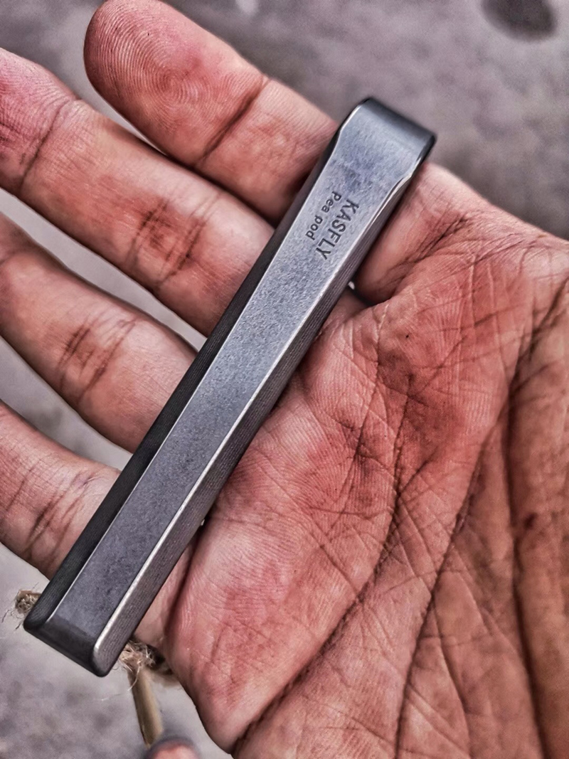 【镇店爆款】kasfly凯撒豌豆荚四指钛合金青铜指虎指扣防身装备便携