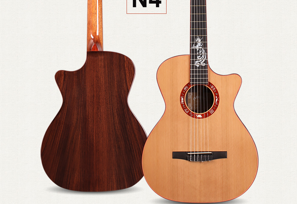 麦杰克magicest1984真古尼龙弦跨界民谣古典吉他n4