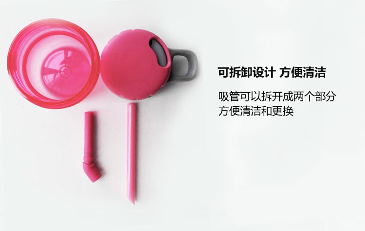 
                                        美国进口OXO奥秀成人/宝宝通用500ml旋转盖吸管杯9101900 蓝色                