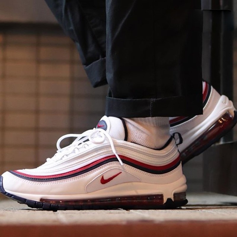 【现货】nike air max 97 og 银子弹跑步鞋 885691-001 特价清仓款 av