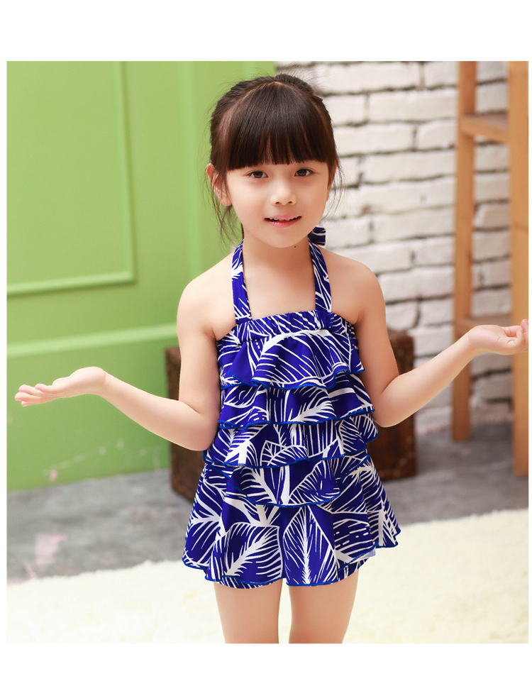 可爱公主风分体裙式两件套泳装 蓝色 s【图片 价格 品牌 报价】-京东