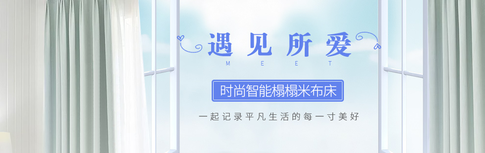 梵萨帝 床 布艺床榻榻米双人床婚床 1.8米1.5米 裸床版单床(不带功能) 1500*2000