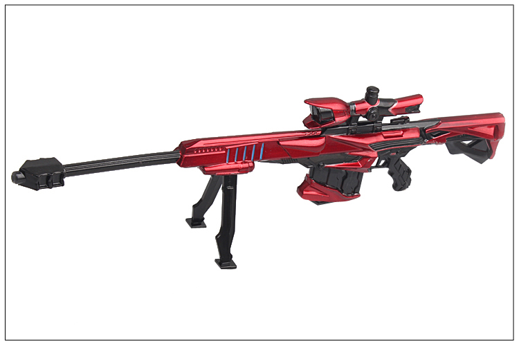 穿越cf枪械武器模型 极光巴雷特模型 毁灭m4火线模型不可发射 修罗刃