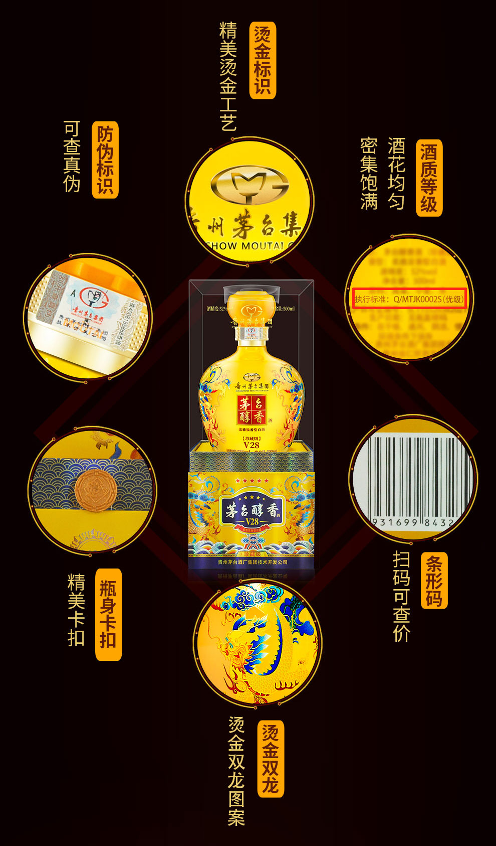 Kweichow Moutai Group Moutai Mellow Collection Level 52