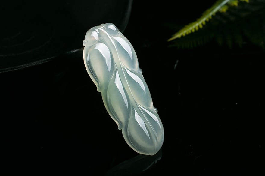 翡翠a货金枝玉叶5.964g赛客罗德