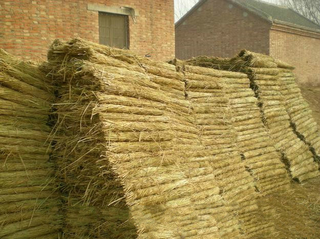 稻草帘子草毡子草毯大棚保温草帘子草毡子稻草帘草席子 保温帘干草垫