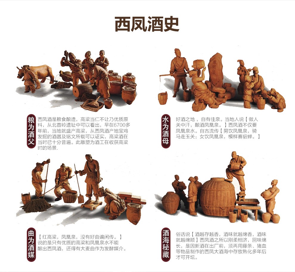 西凤酒 52度窖酒壹号 500ml*6瓶 图4