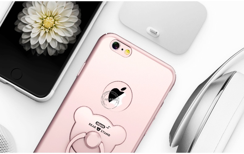 韦兹 苹果6s手机壳iphone6s创意指环扣保护套外壳 适用于iphone6/6s