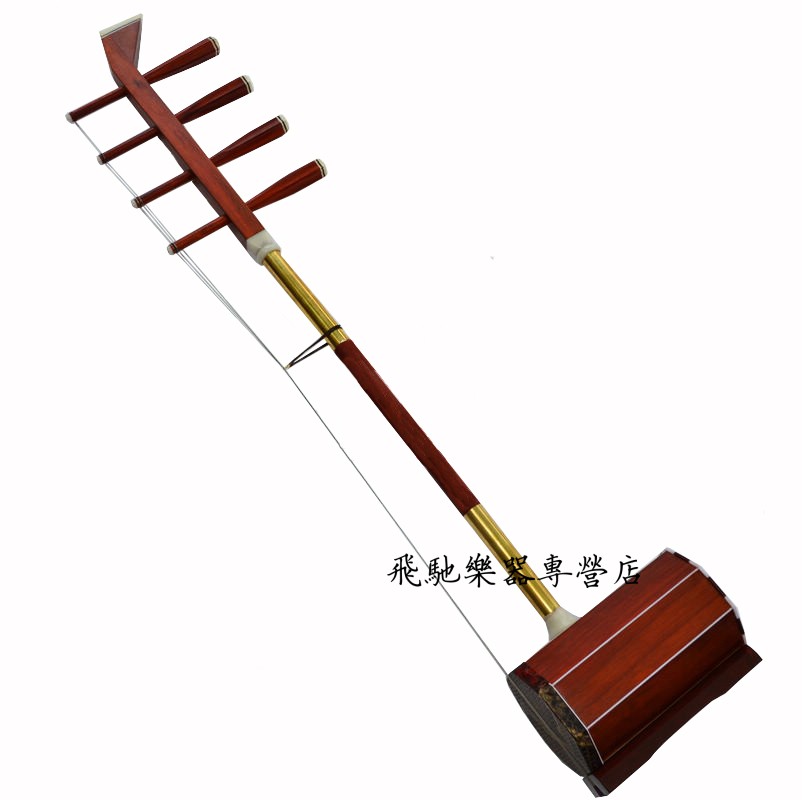 琴兹(qin ci) 四胡 低音四胡 蒙古红木铜杆低音四胡 拉弦乐器 红木