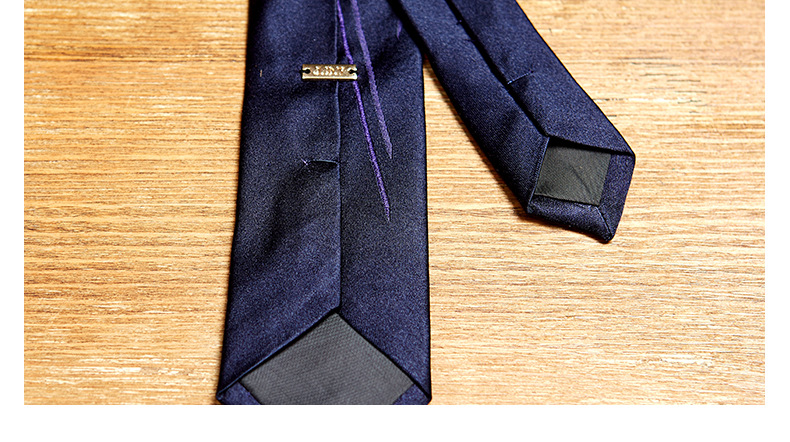 jdv男装 夏季新款男式时尚几何线条刺绣领带配饰 saf6567drp 酱紫