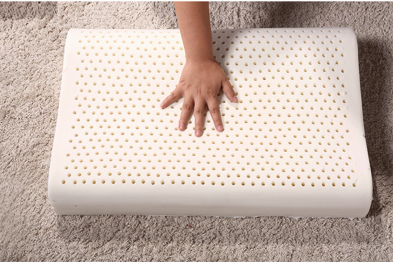 床上用品 乳胶枕 亓元 乳胶枕头 会销礼品枕头 波浪乳胶枕芯 波浪形