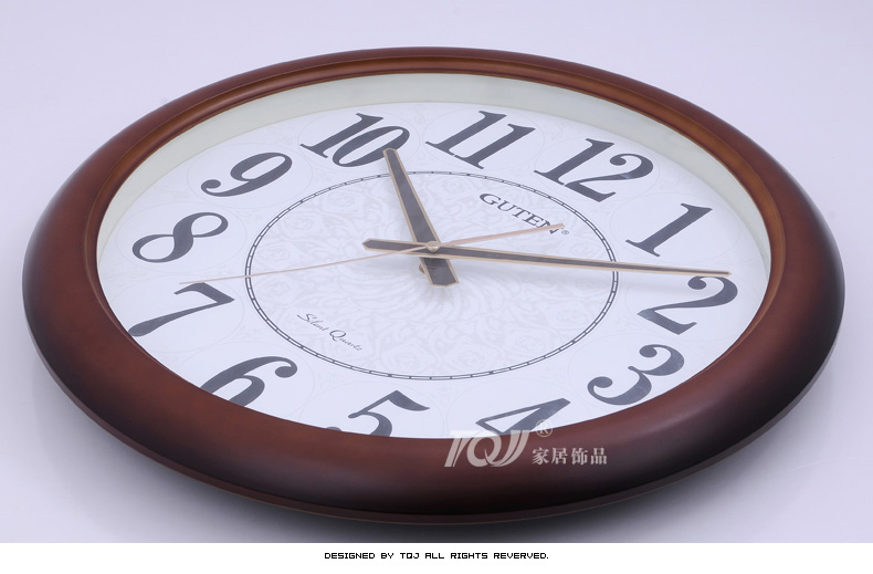 金钟宝正品/欧式客厅中号挂表/日本铃木机芯/卧室静音表/836