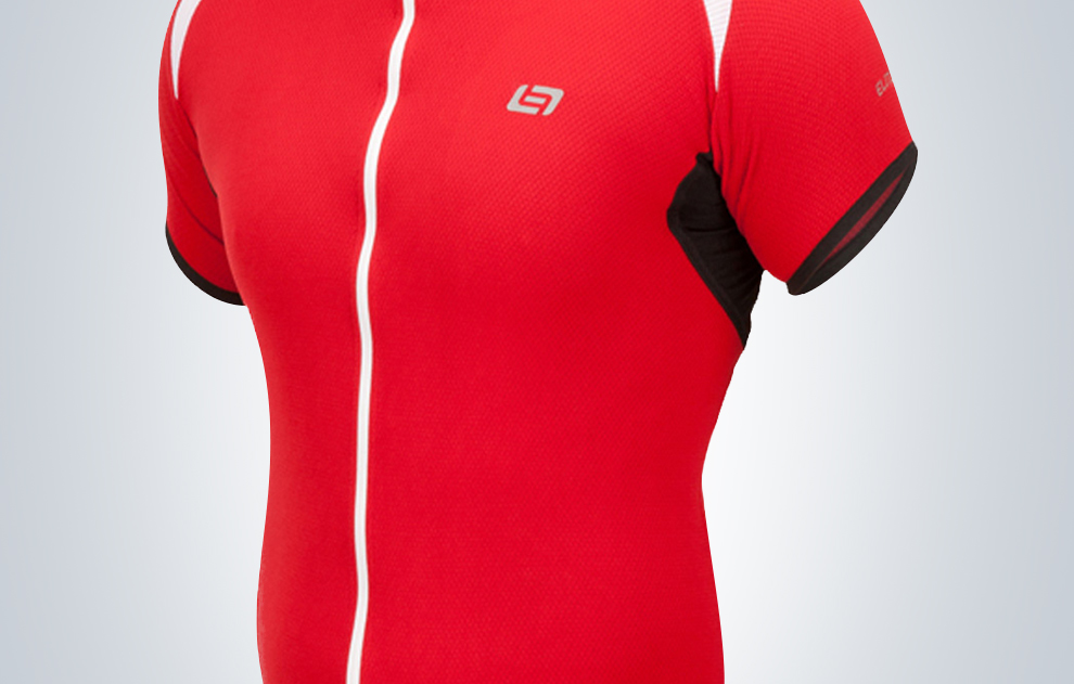 美国bellwether骑行服atmos夏季短袖骑行服透气男款骑行上衣 红色 s