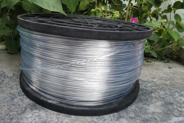 塑钢线大棚线压膜线高强度拉线钢丝葡萄架百香果 温室大棚压膜绳 带轮