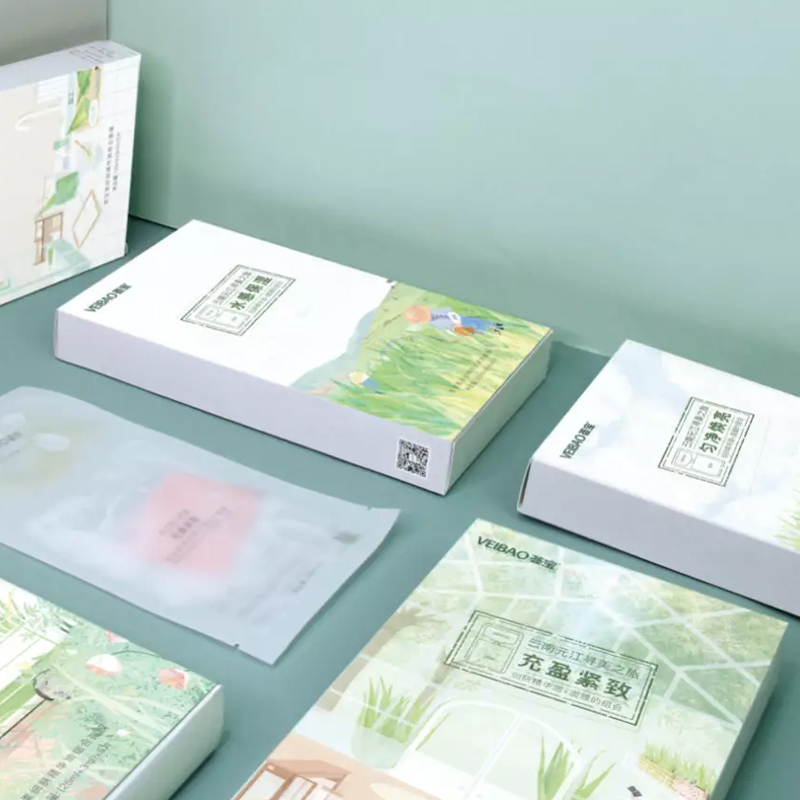 veobao荟宝元江面膜亮肤水润弹润细肤提亮修护精华油组合芦荟面膜分肤