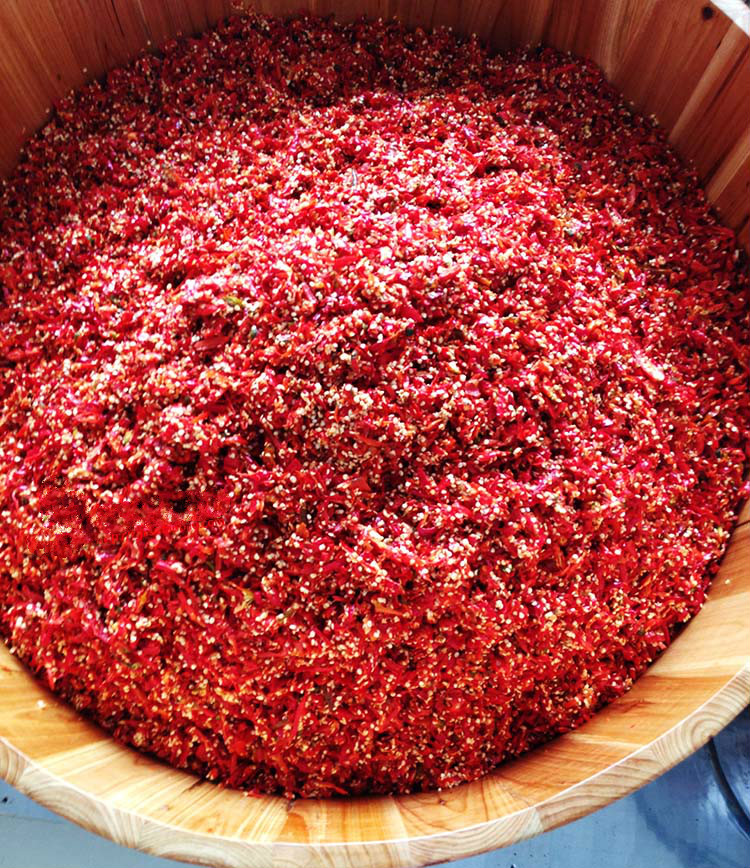 湖南洞溪七姊妹剁辣椒酱 剁椒七姐妹七星小米朝天椒张家界慈利(一瓶装