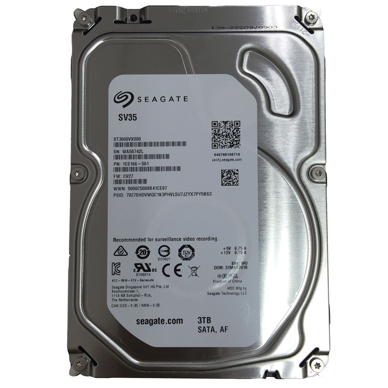 希捷(seagate)sv35系列 3tb 7200转.