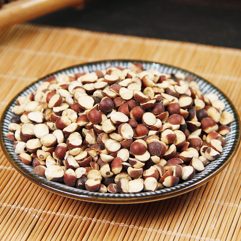 麸炒芡实 500克 中药材 麸炒芡实米 可搭茯苓赤小豆薏仁茶 可自磨麸炒