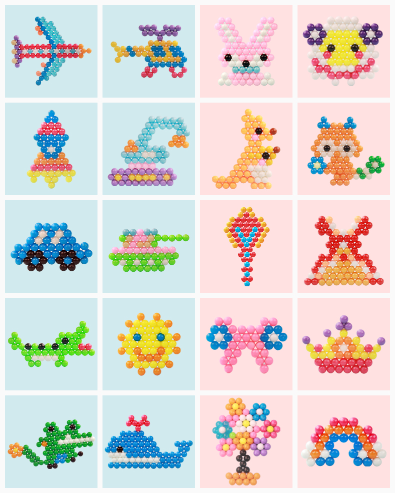 元派水雾魔珠神奇魔法魔力拼豆豆36岁手工diy儿童男女孩水墨水晶玩具