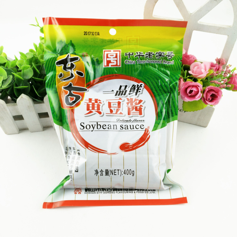 东古一品鲜黄豆酱400g*6袋 豆瓣酱豆大酱【图片 价格 品牌 报价】