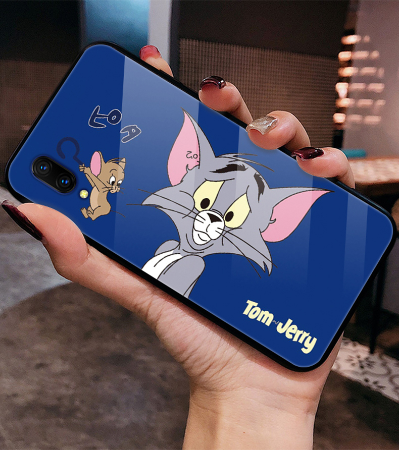猫和老鼠手机壳vivo x23汤姆x21杰瑞tom and jerry情侣iqoo玻璃vivox