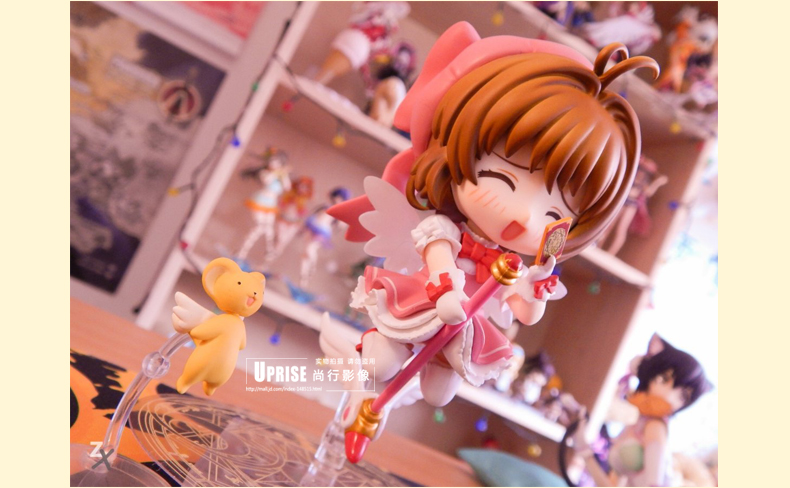 魔卡少女樱 人偶粘土人 木之本樱 q版百变小樱 公仔 模型 车载摆件