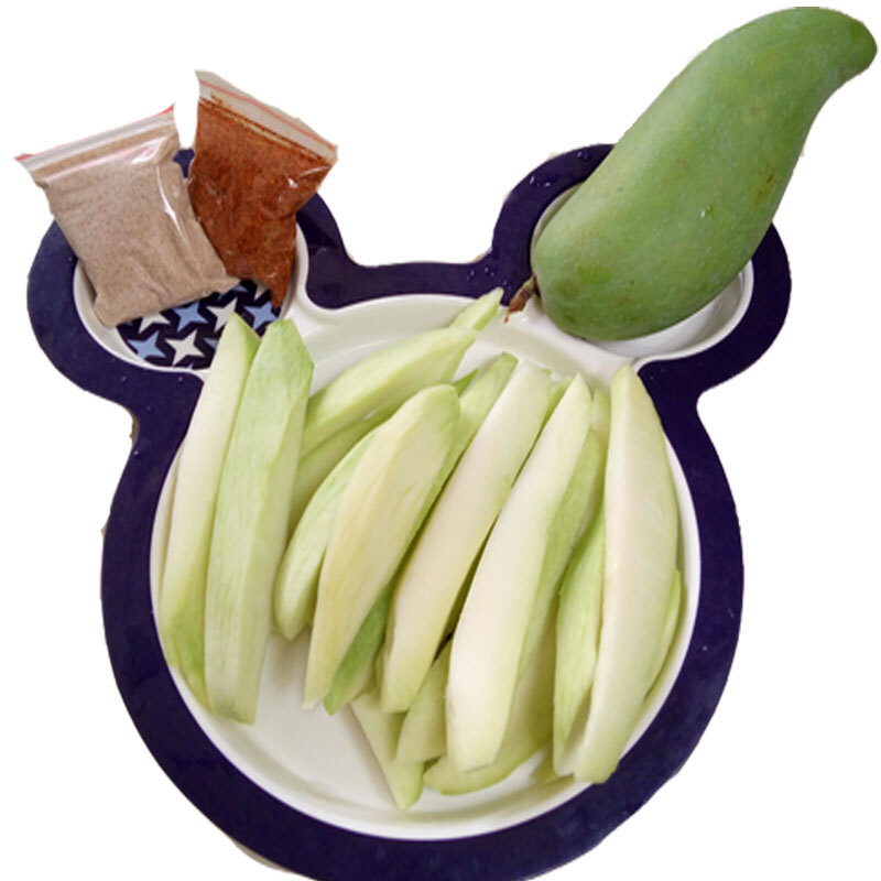 博多客生芒果 5斤装 生吃芒 酸芒果青芒果生吃新鲜吃酸象牙芒腌制生吃