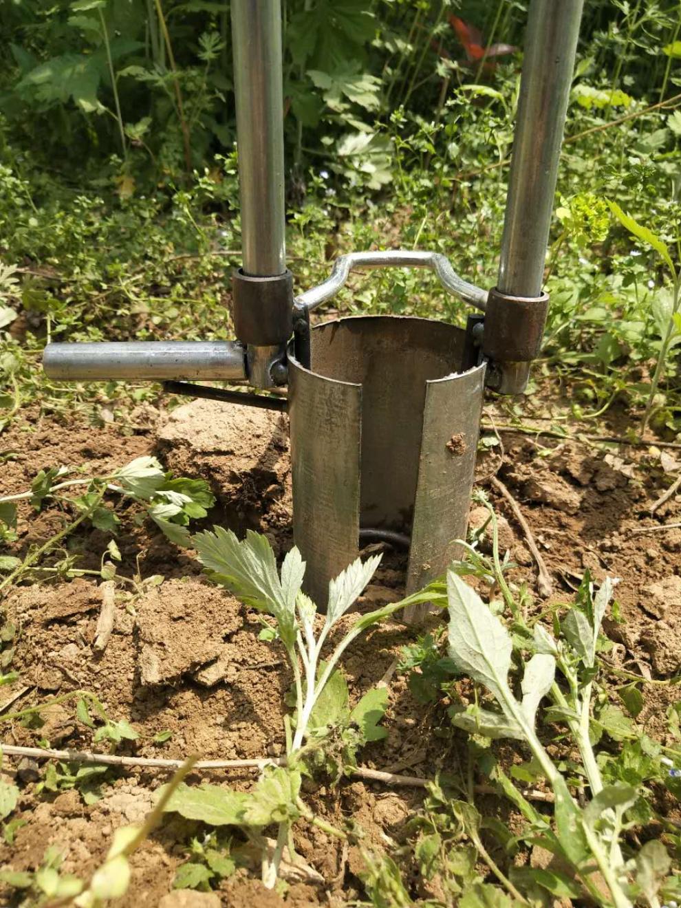 打穴器地膜打孔器打洞器移栽移苗器玉米移植器挖苗器取土钻秒栽器 9