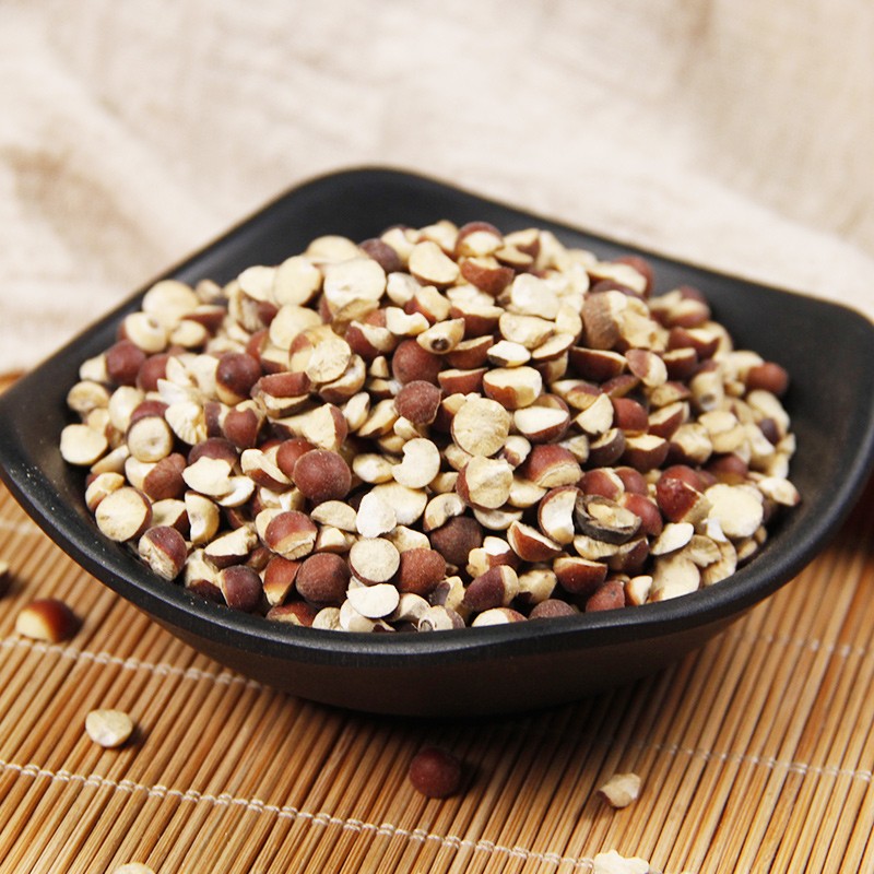 麸炒芡实 500克 中药材 麸炒芡实米 可搭茯苓赤小豆薏仁茶 可自磨麸炒