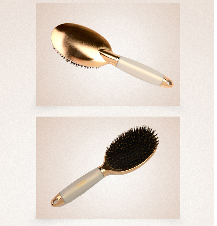 玫姬(maggie)气囊按摩头皮梳子 气垫发梳鬃毛梳记忆性硅胶手柄礼品