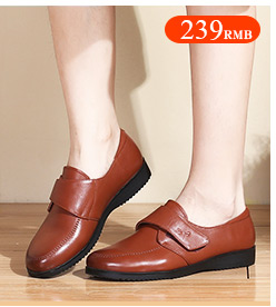 红蜻蜓女鞋 2017春季新款 中老年单鞋 舒适妈妈